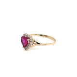 Anillo Oro Dama 14k  #1858