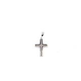 Cruz Oro Blanco 14k  #9623