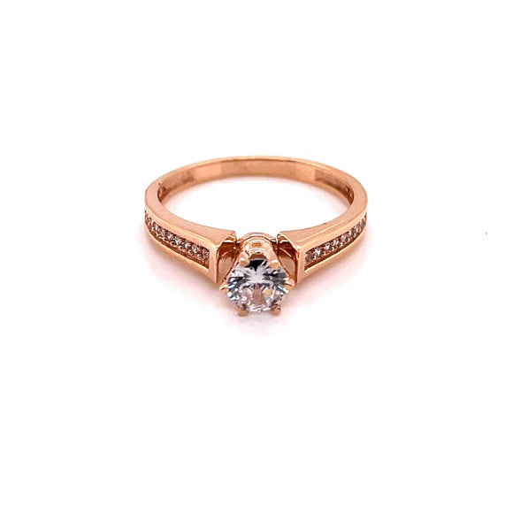 Anillo compromiso Oro 14k #9424