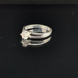 Anillo compromiso Plata #8978