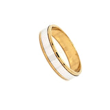 Argolla Oro 14k  Combinado 6mm A5250158