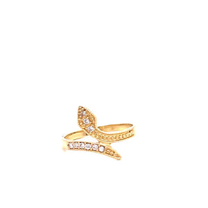 Anillo Oro Dama 10k  #9085