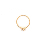 Anillo compromiso Oro 14k #8086